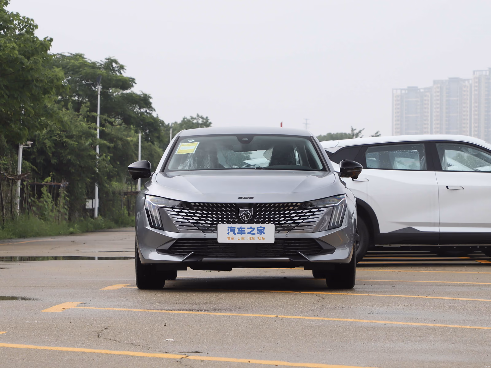 Peugeot 508L — кузов строго спереди