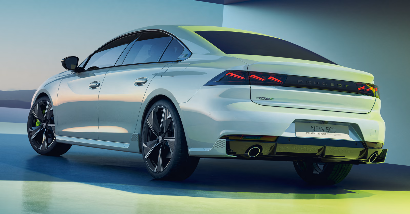Peugeot 508 — на природе