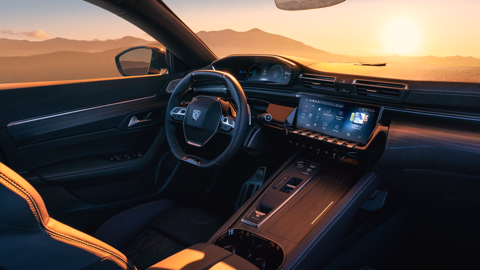 Peugeot 508 — салон