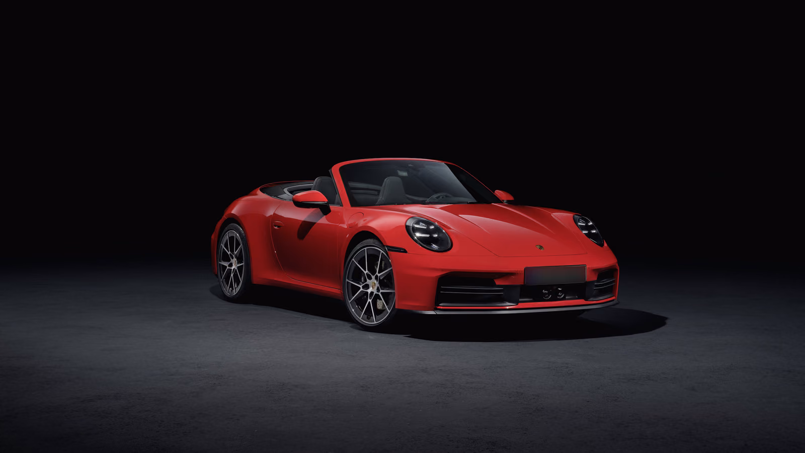 Porsche 911 кабриолет в студии
