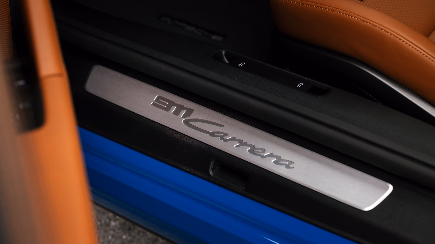 Накладка порога Porsche 911 Carrera