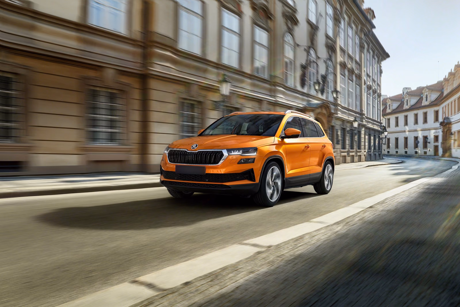 Skoda Karoq — крупный план кузова