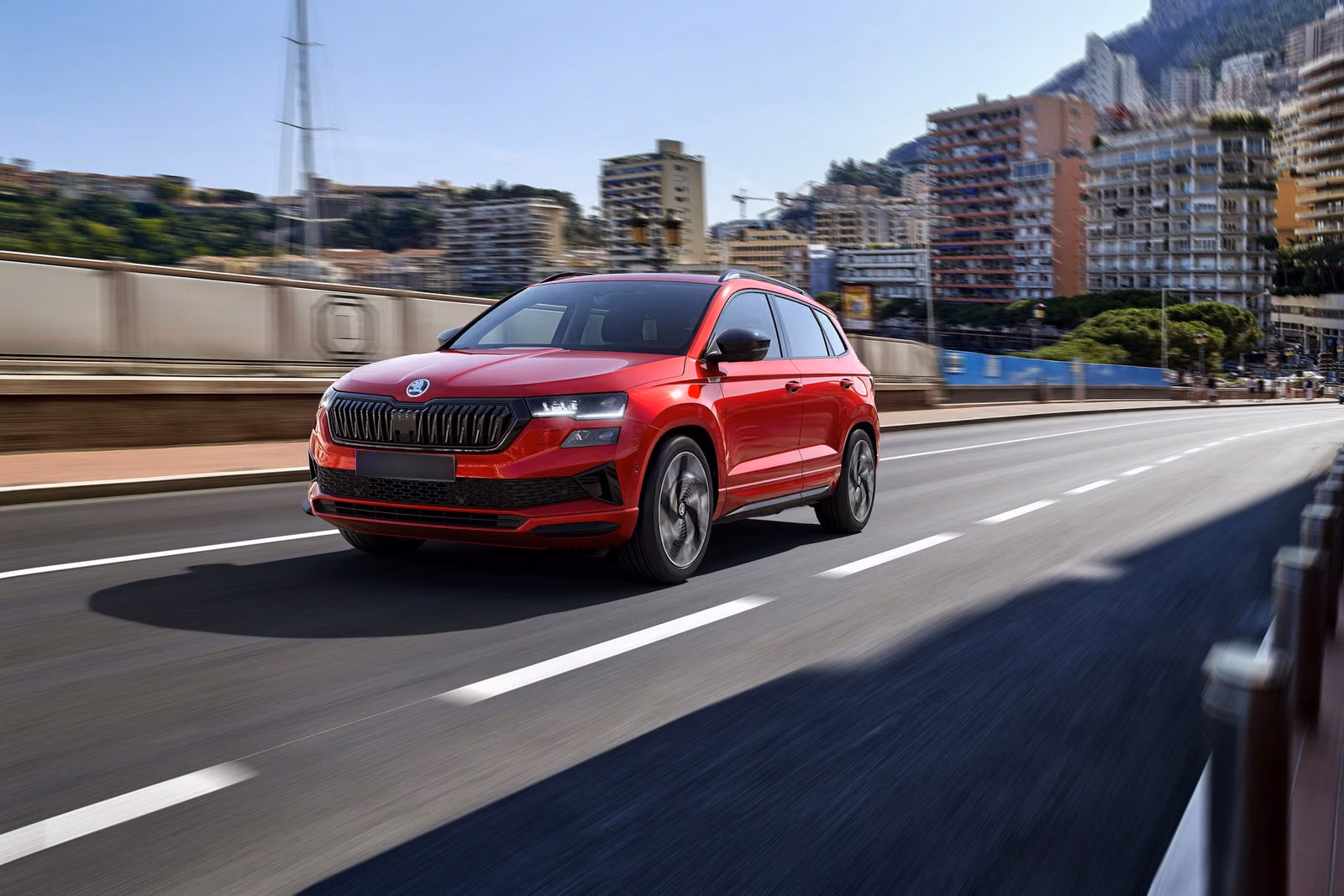 Skoda Karoq — в движении