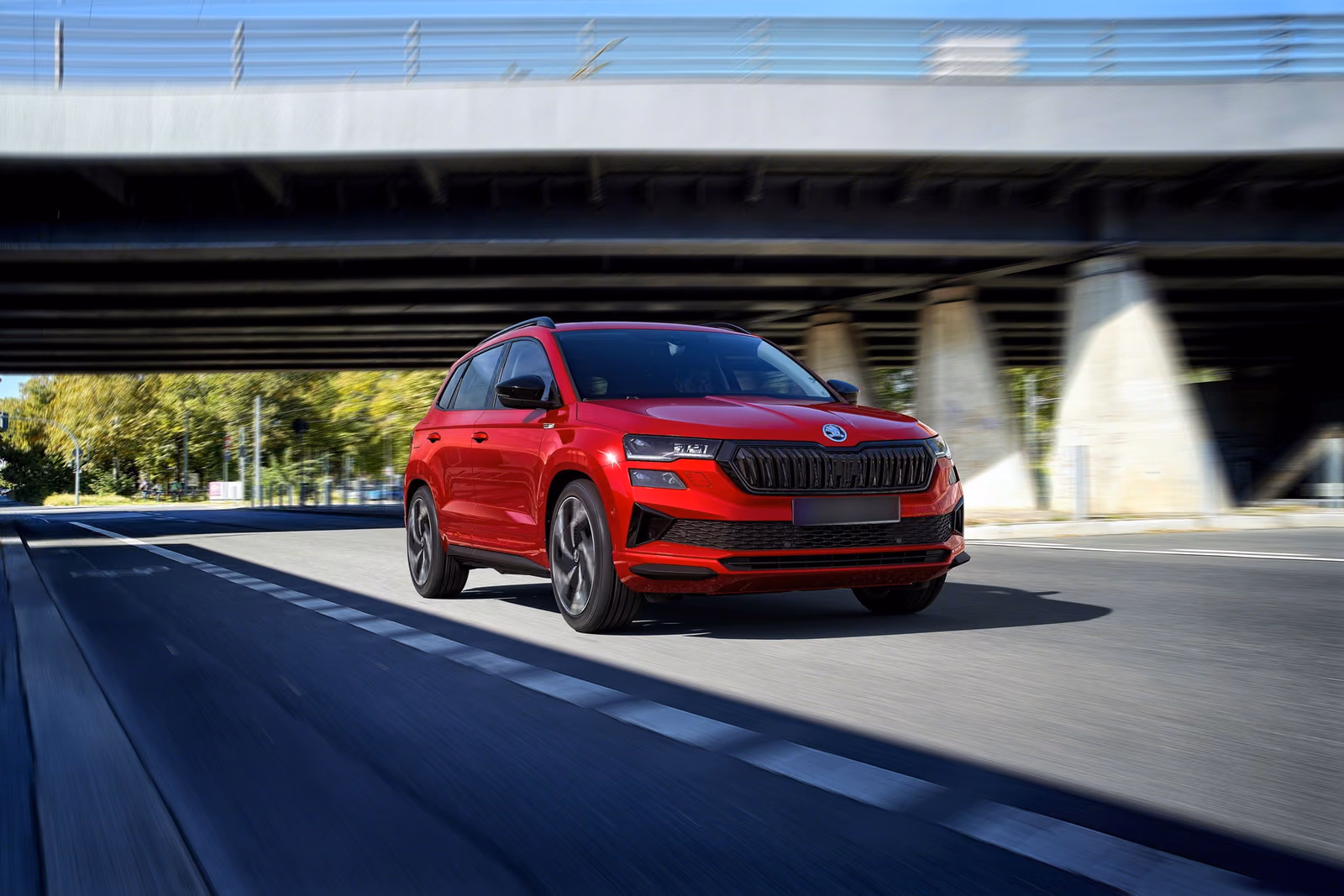 Skoda Karoq — на природе