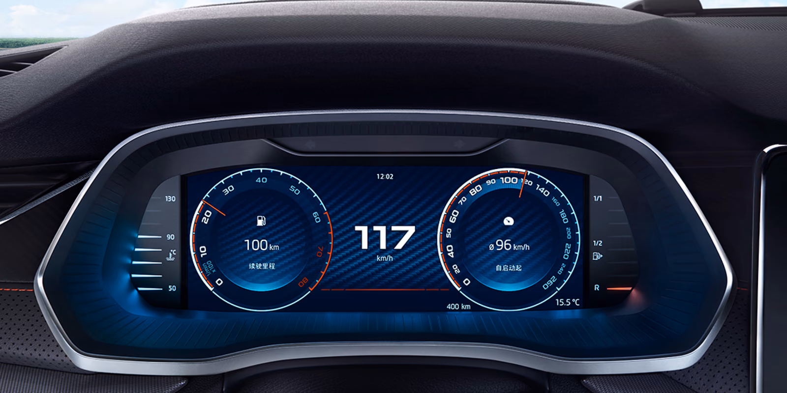 Цифровая приборная панель Skoda Octavia Pro