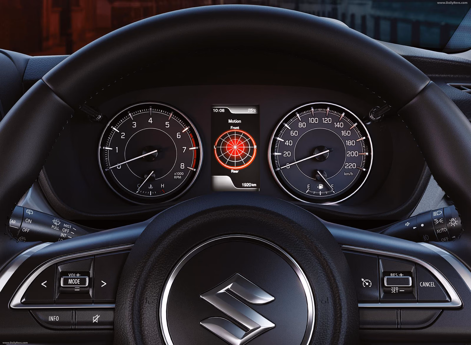 Приборная панель Suzuki Baleno