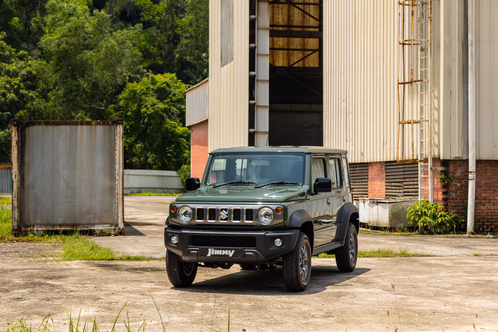 Suzuki Jimny — на природе
