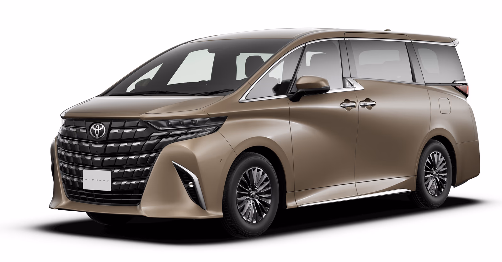 Toyota Alphard — крупный план кузова