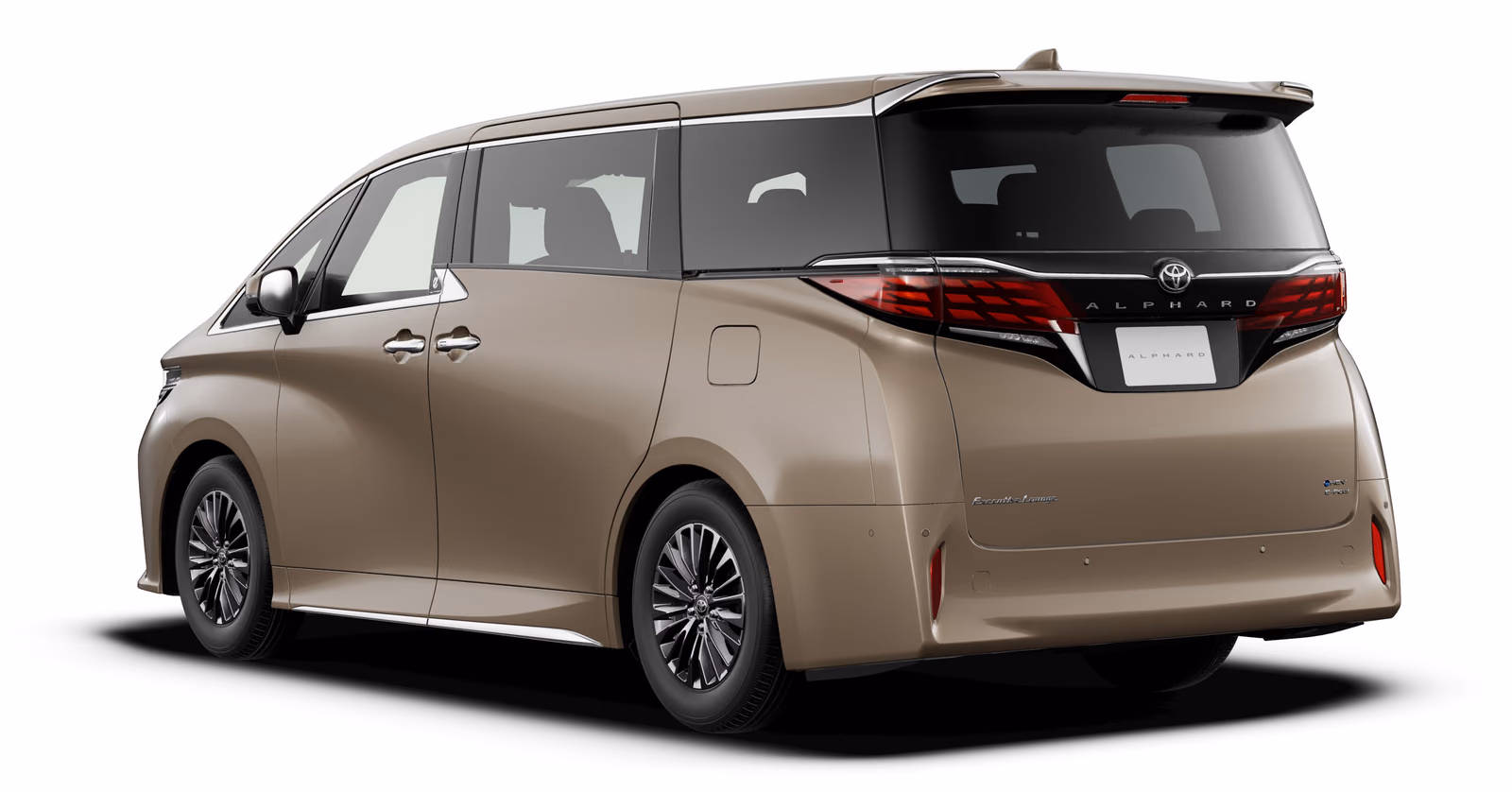Toyota Alphard — спереди в три четверти