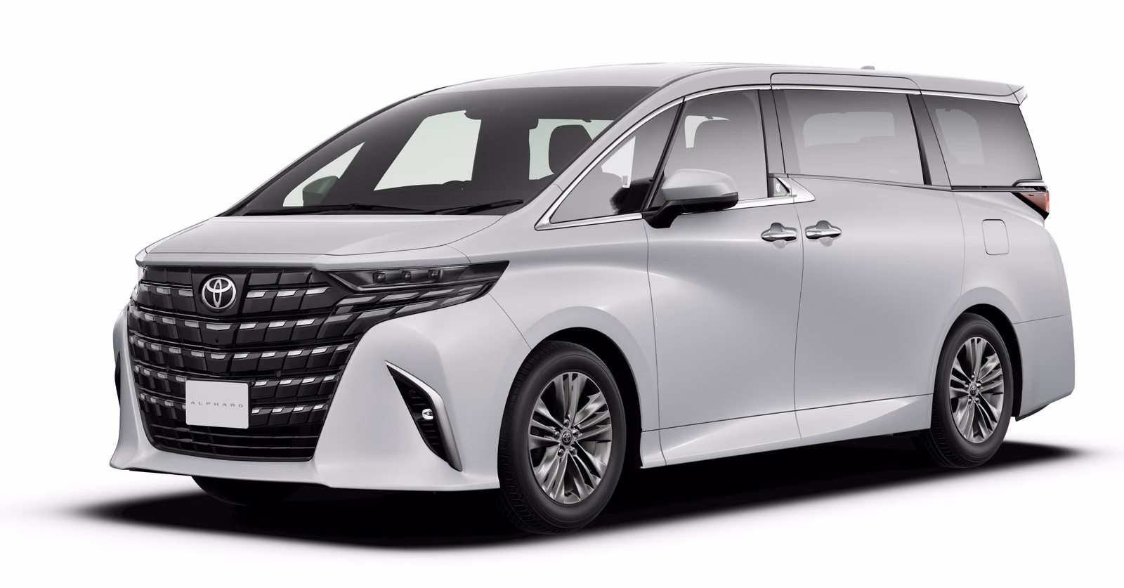 Toyota Alphard — вид сзади в три четверти