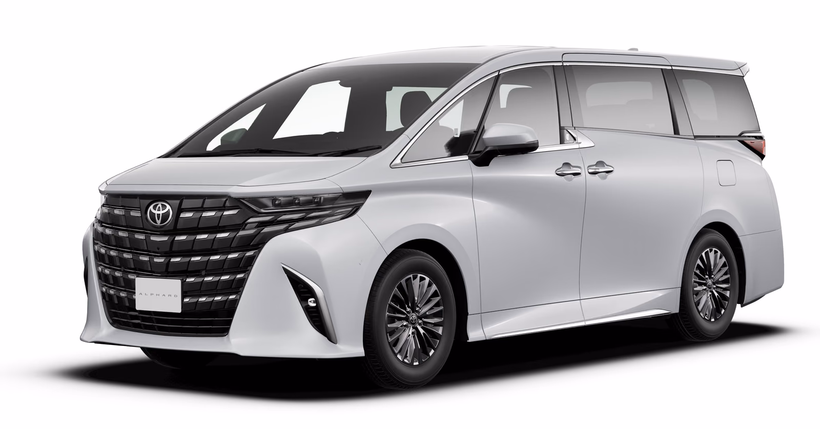 Toyota Alphard — вид спереди