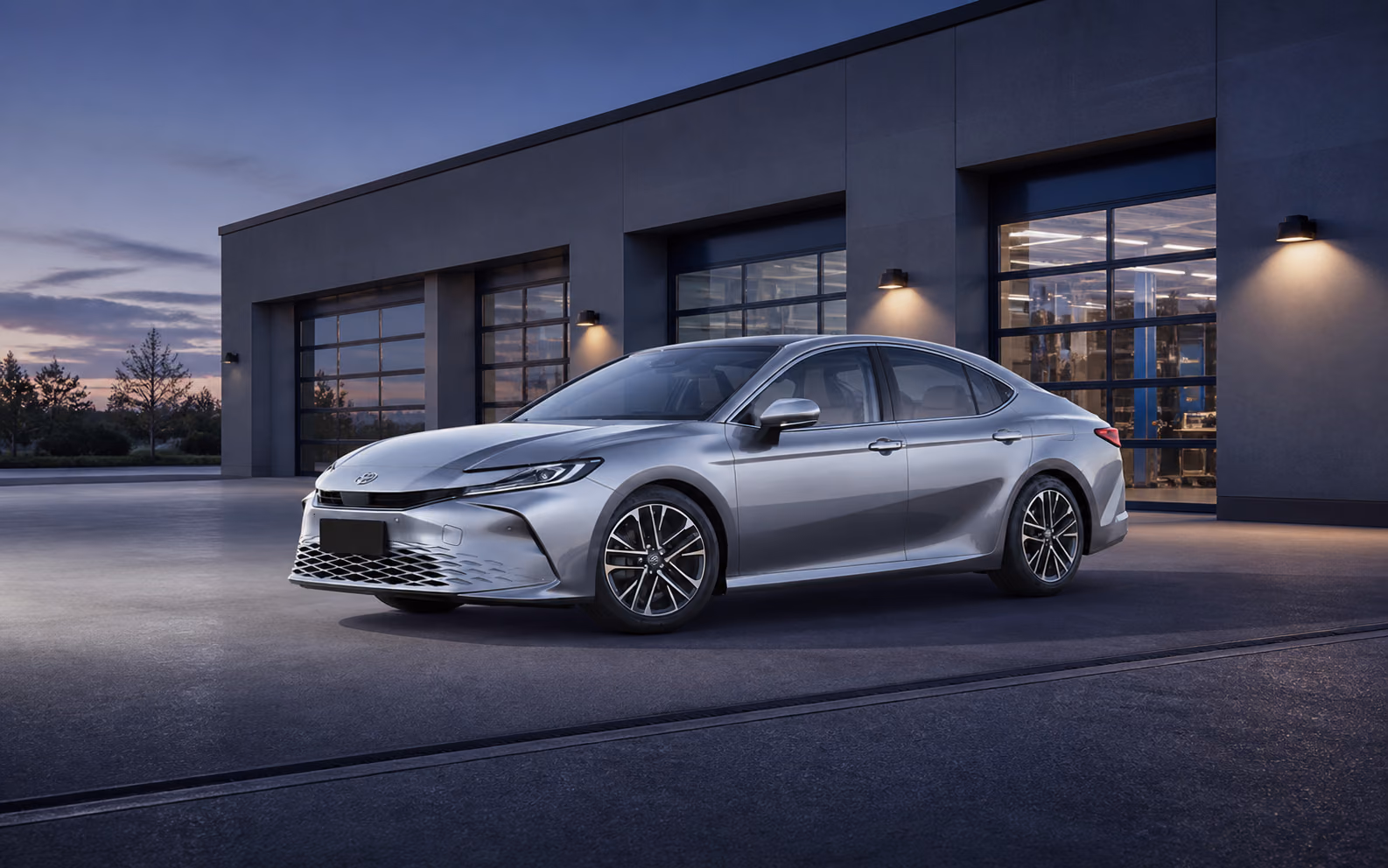 Toyota Camry XV80 после пяти лет эксплуатации на сервисной площадке