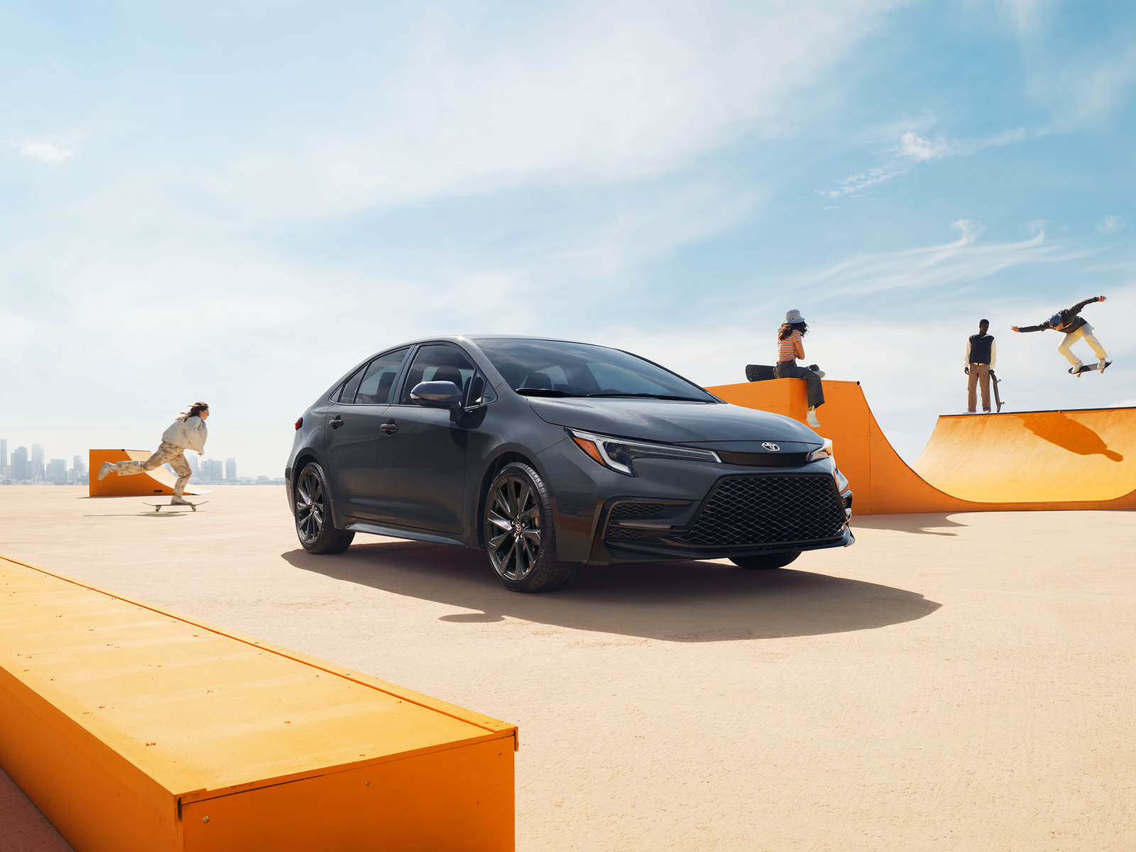 Toyota Corolla на площадке