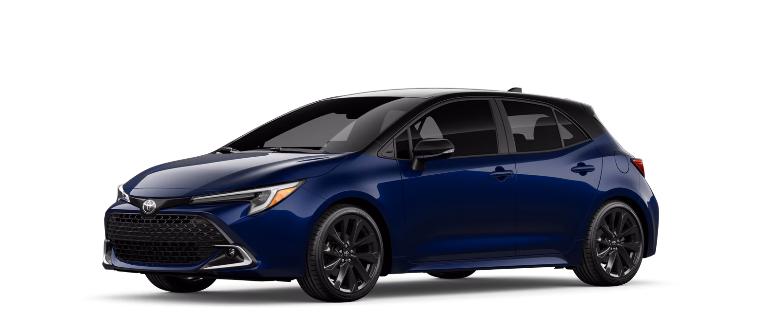Toyota Corolla хэтчбек в профиль