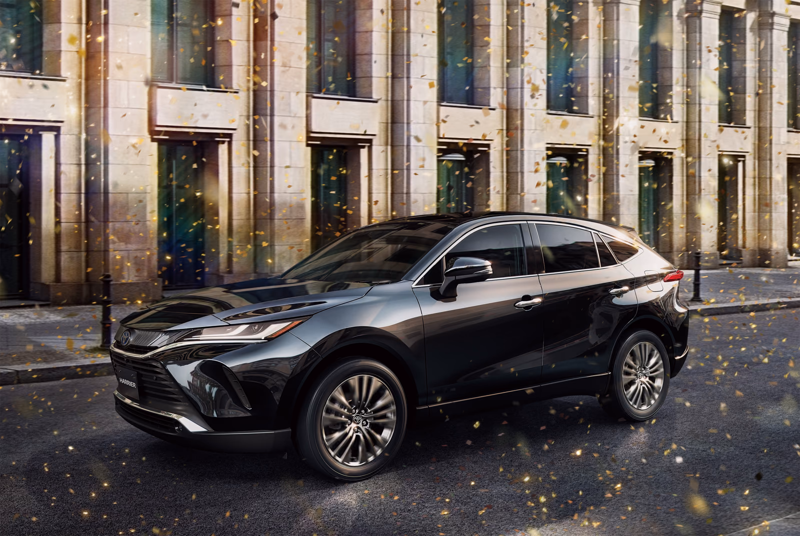 Toyota Harrier XU80 — официальный городской ракурс