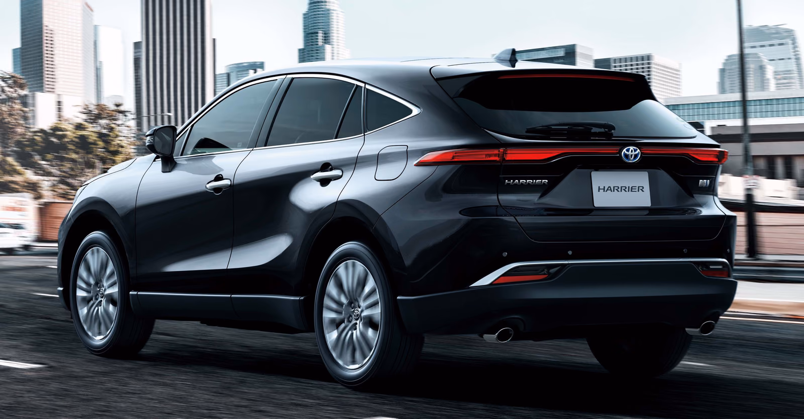 Toyota Harrier XU80 — профиль версии на других колёсах