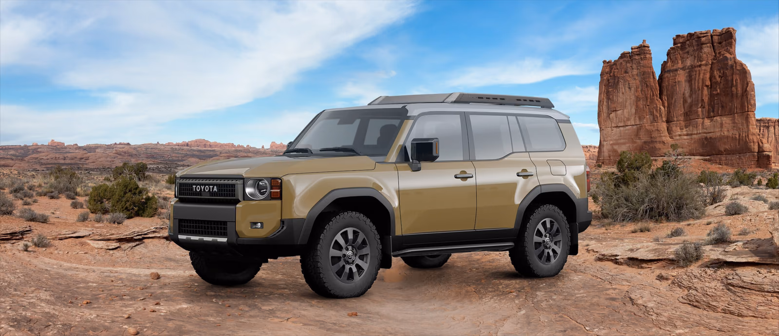Toyota Land Cruiser Prado 250 — вид спереди
