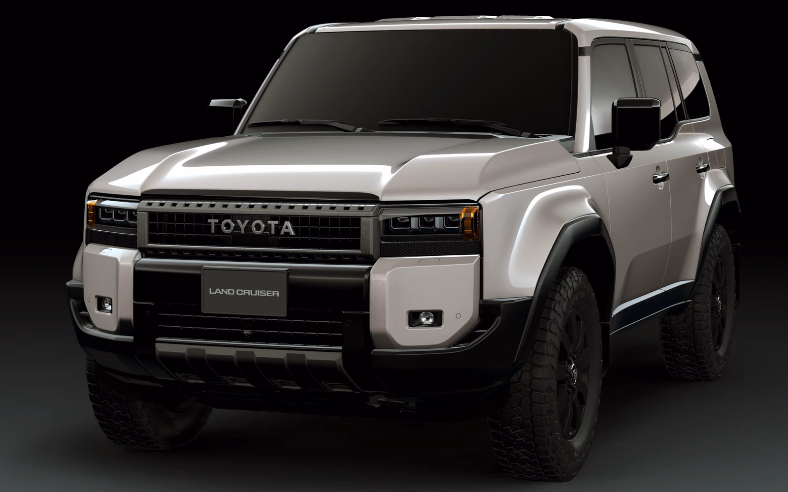 Toyota Land Cruiser Prado 250 — спереди в три четверти