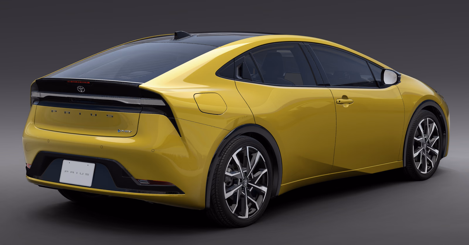 Toyota Prius — вид сбоку
