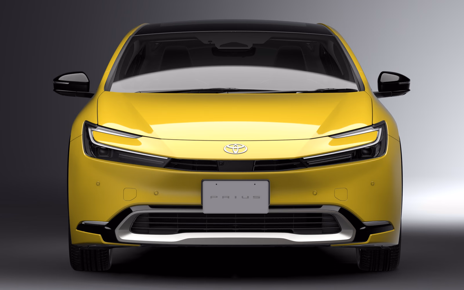 Toyota Prius — вид спереди
