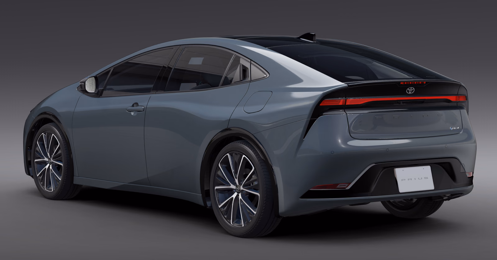 Toyota Prius — крупный план кузова