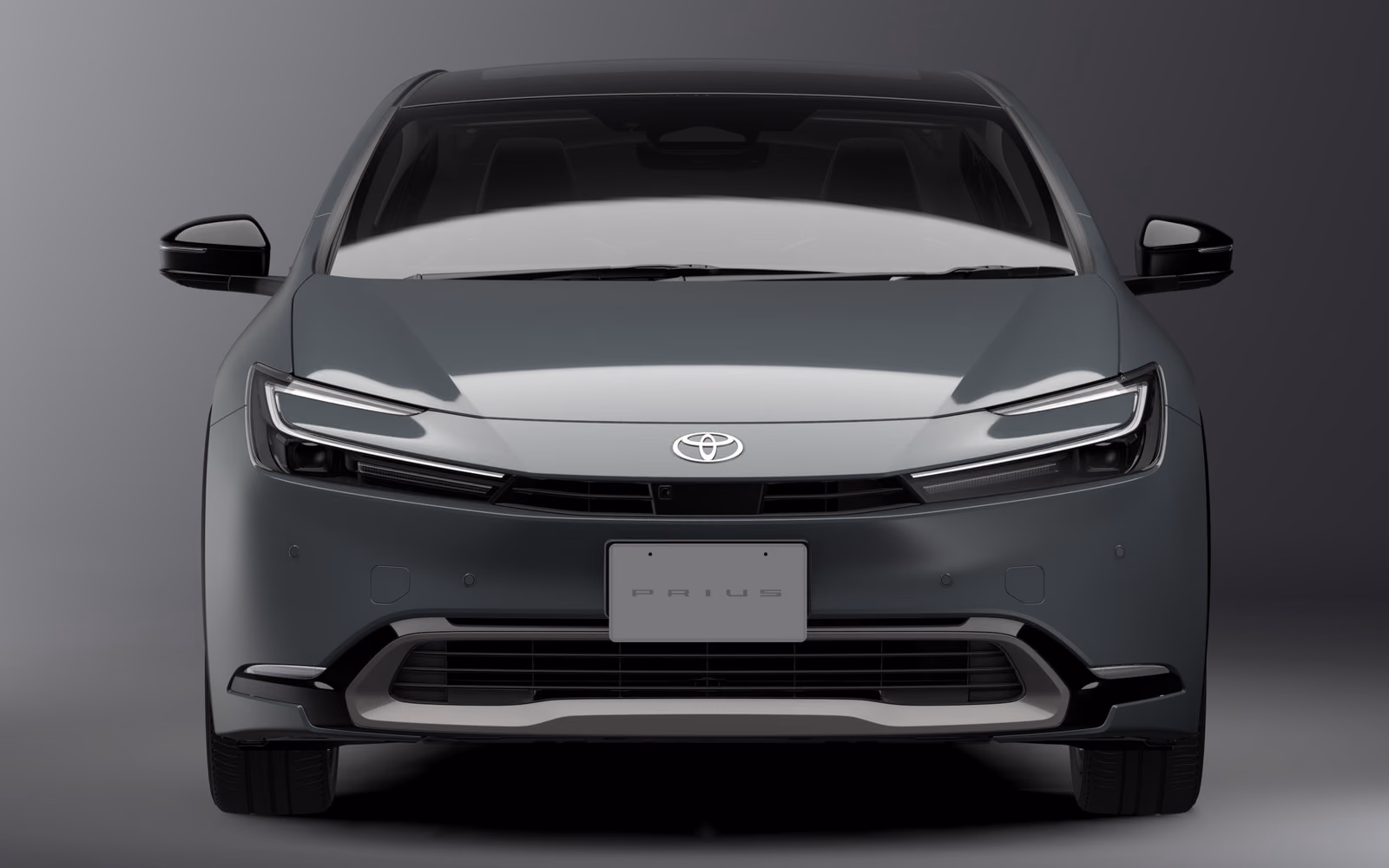 Toyota Prius — вид сзади в три четверти