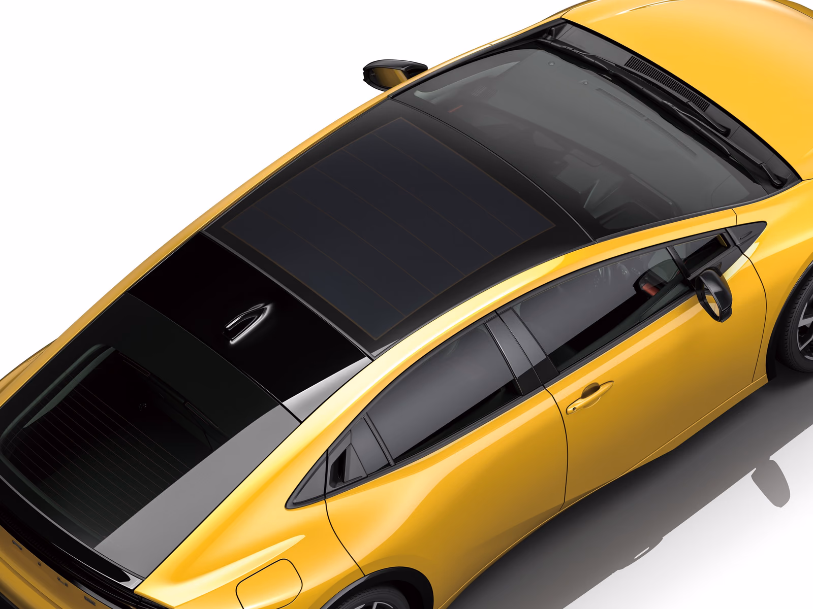 Toyota Prius — крупный план кузова