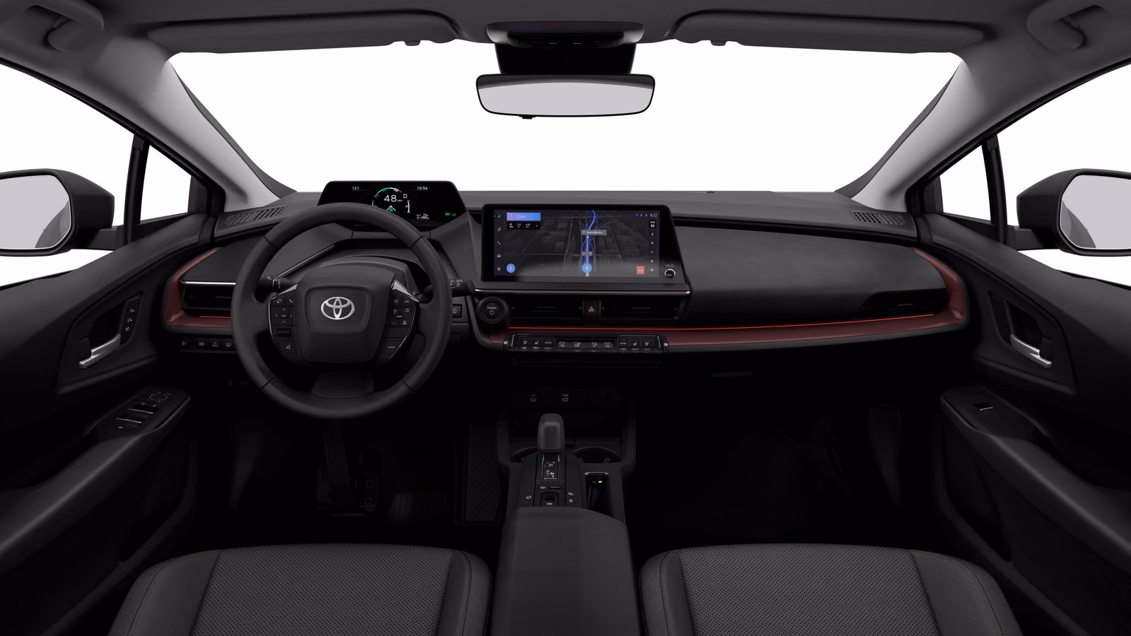 Toyota Prius — передняя панель и руль