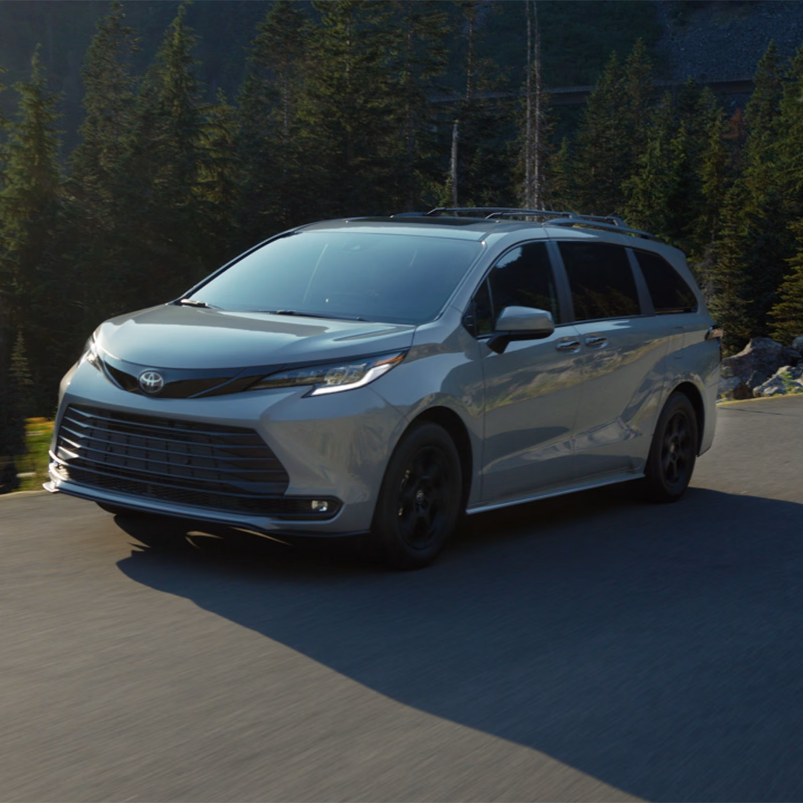Toyota Sienna в профиль