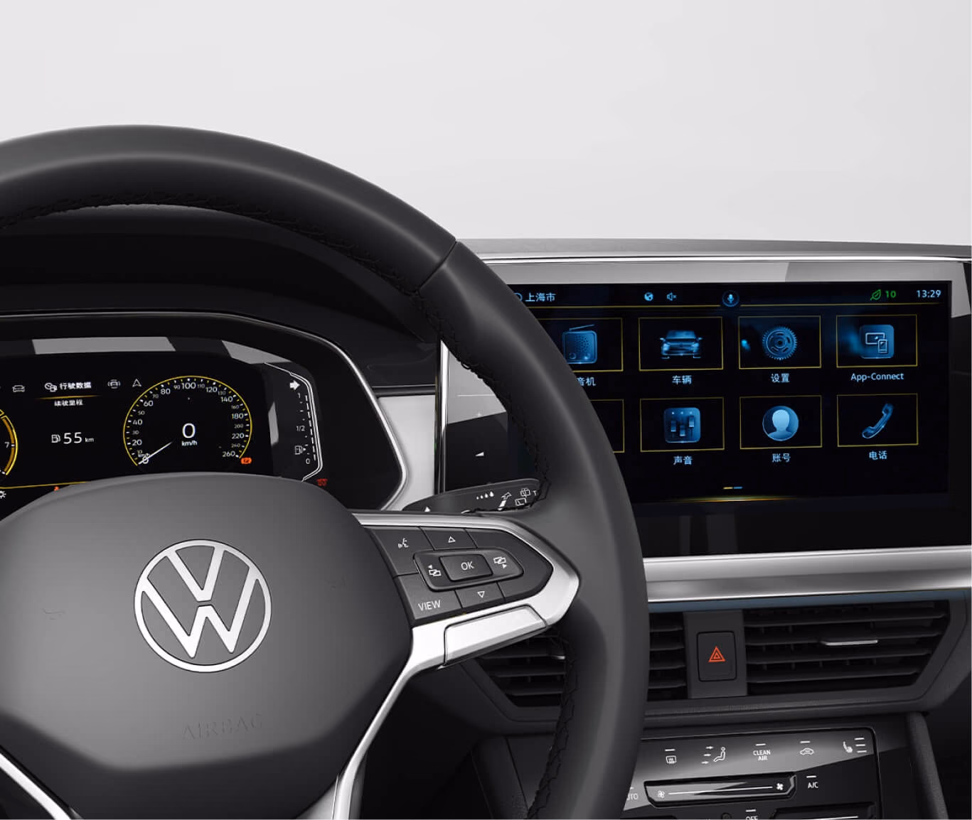 Руль и мультимедиа Volkswagen Bora