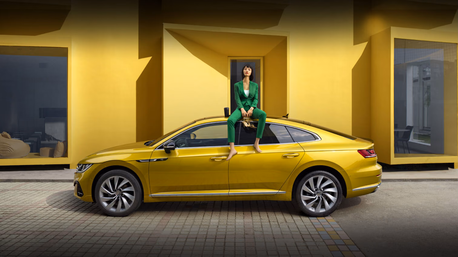 Volkswagen CC в профиль