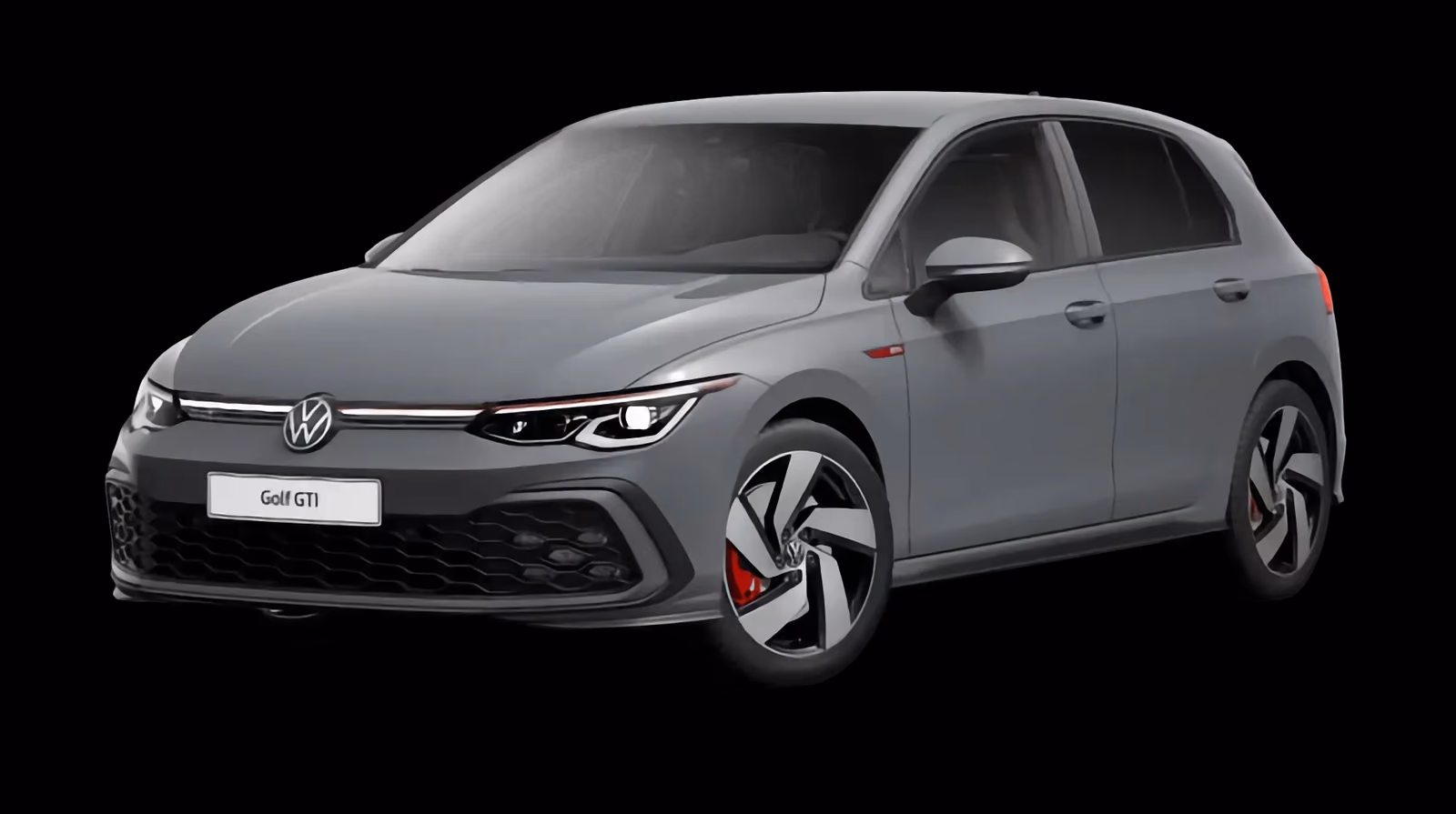 Volkswagen Golf — вид спереди