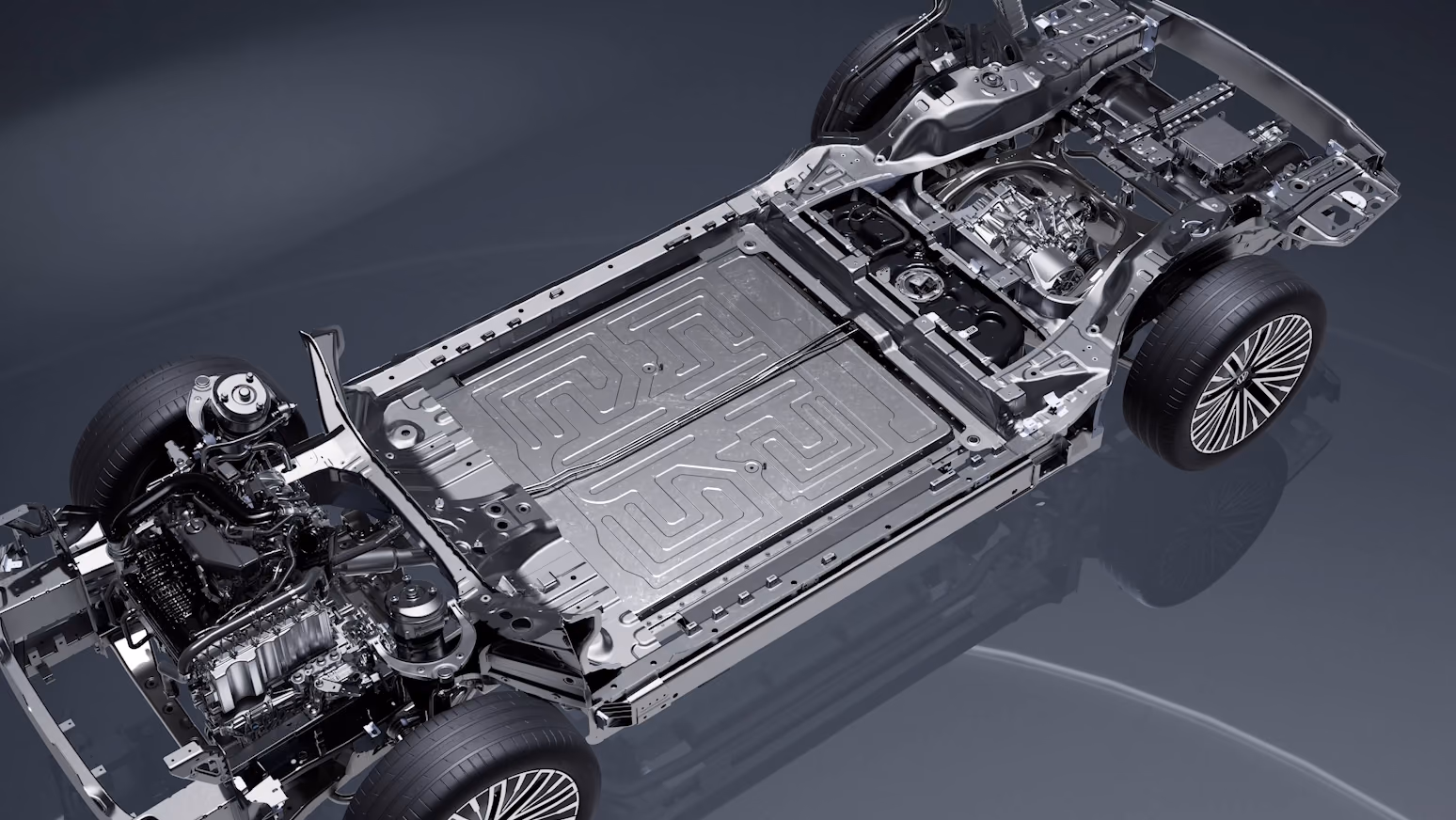 Volkswagen ID. ERA 9X — электрическая платформа и батарея