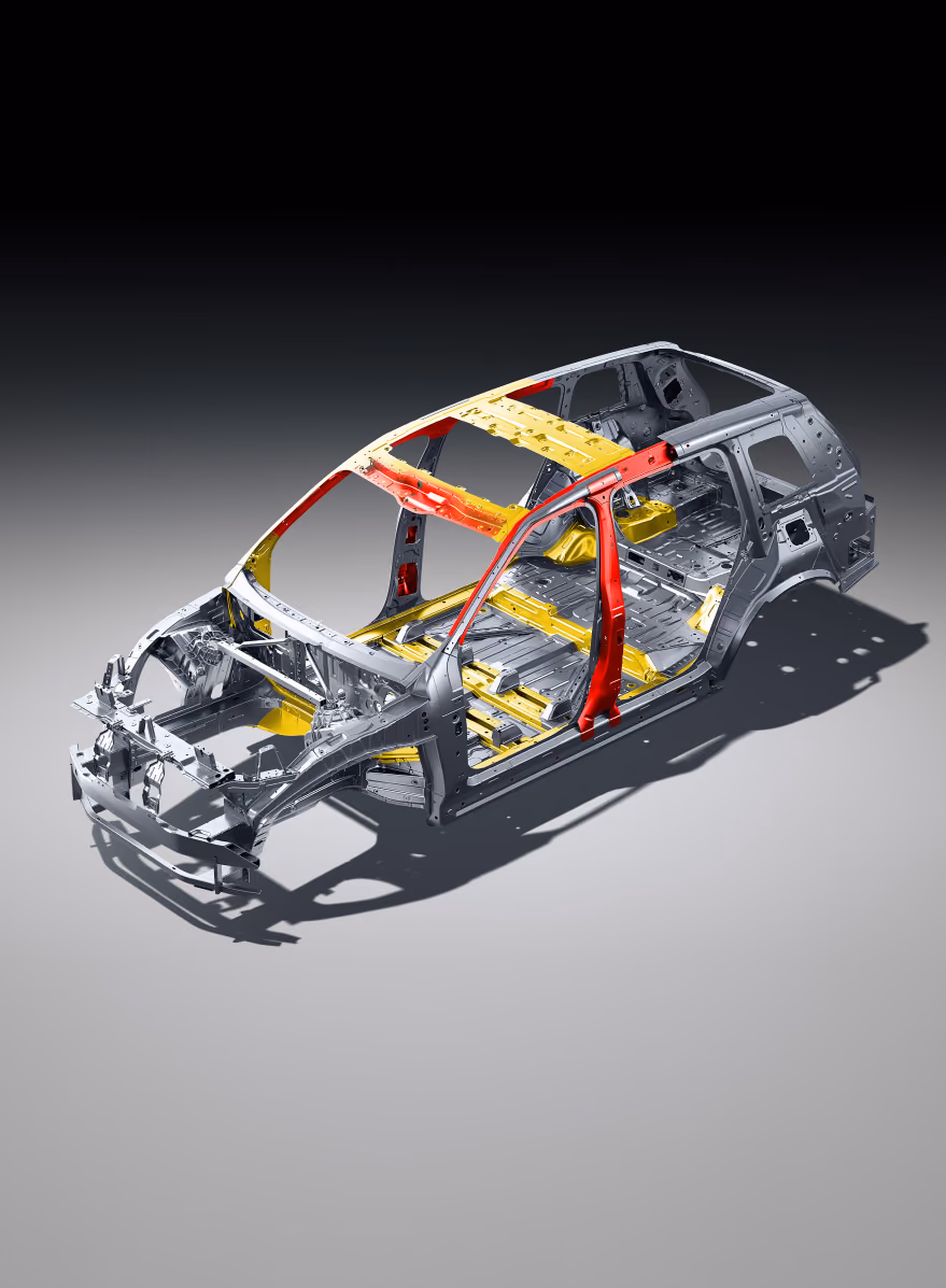 Volkswagen ID. ERA 9X — силовой каркас кузова