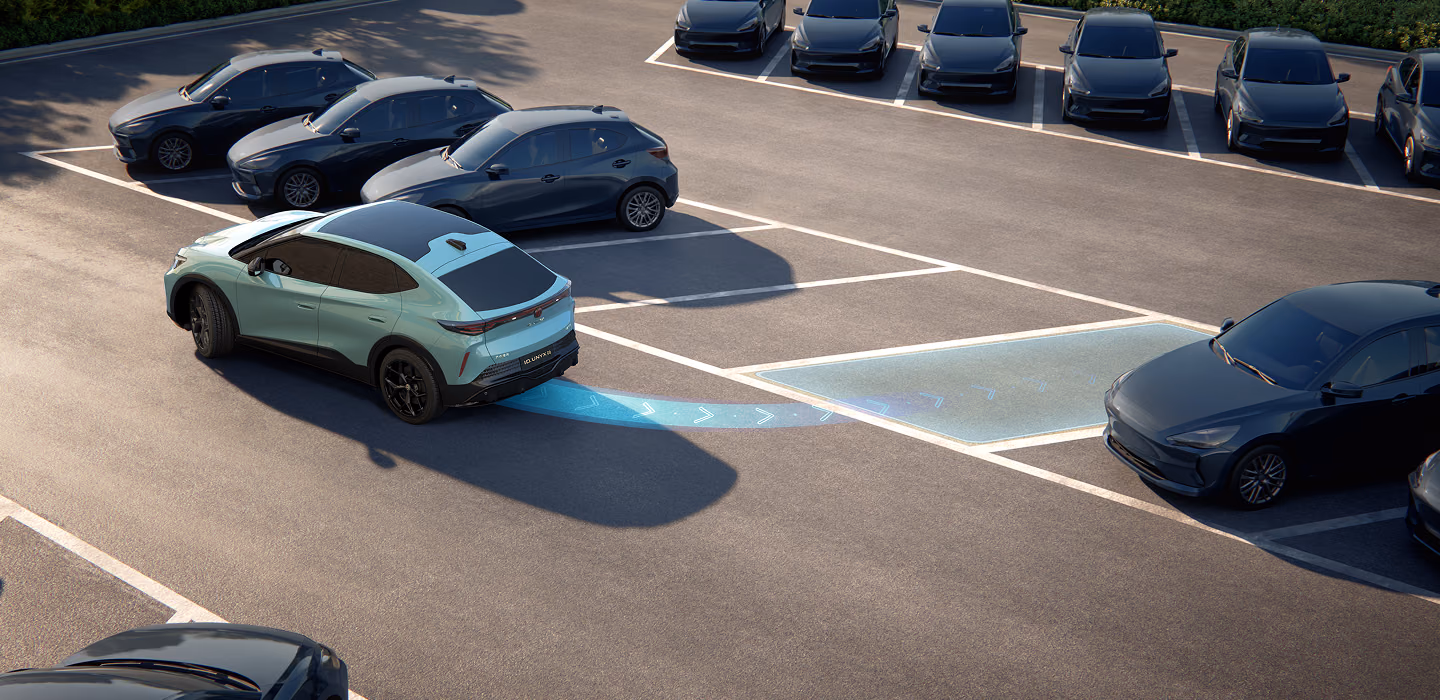 Дистанционная парковка Volkswagen ID. Unyx 06