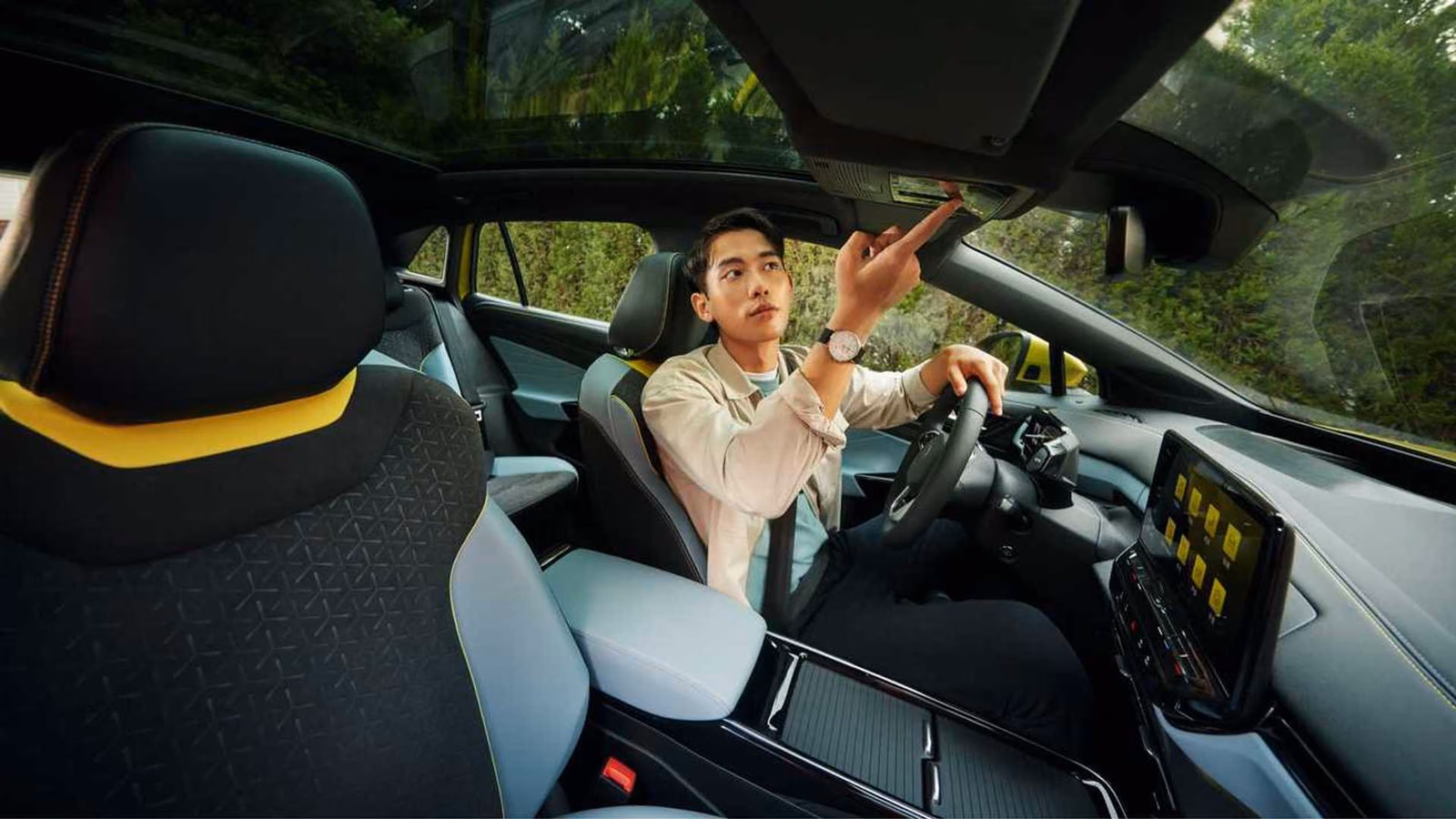 Передняя панель и салон Volkswagen ID.4 X