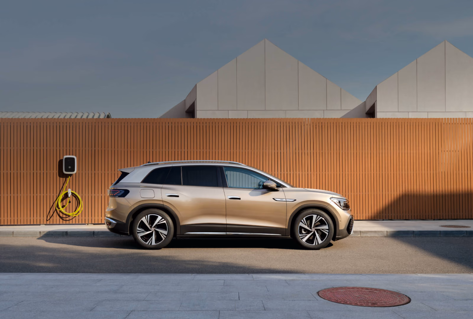 Иллюстрация электронных ассистентов Volkswagen ID.6