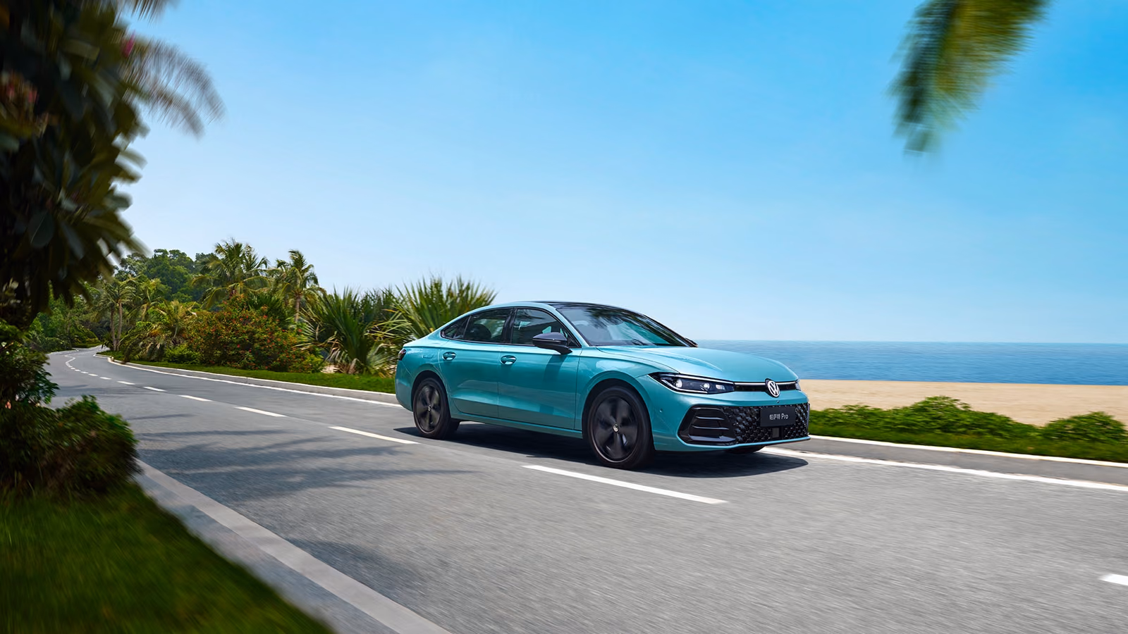 Volkswagen Passat Pro — вид сзади