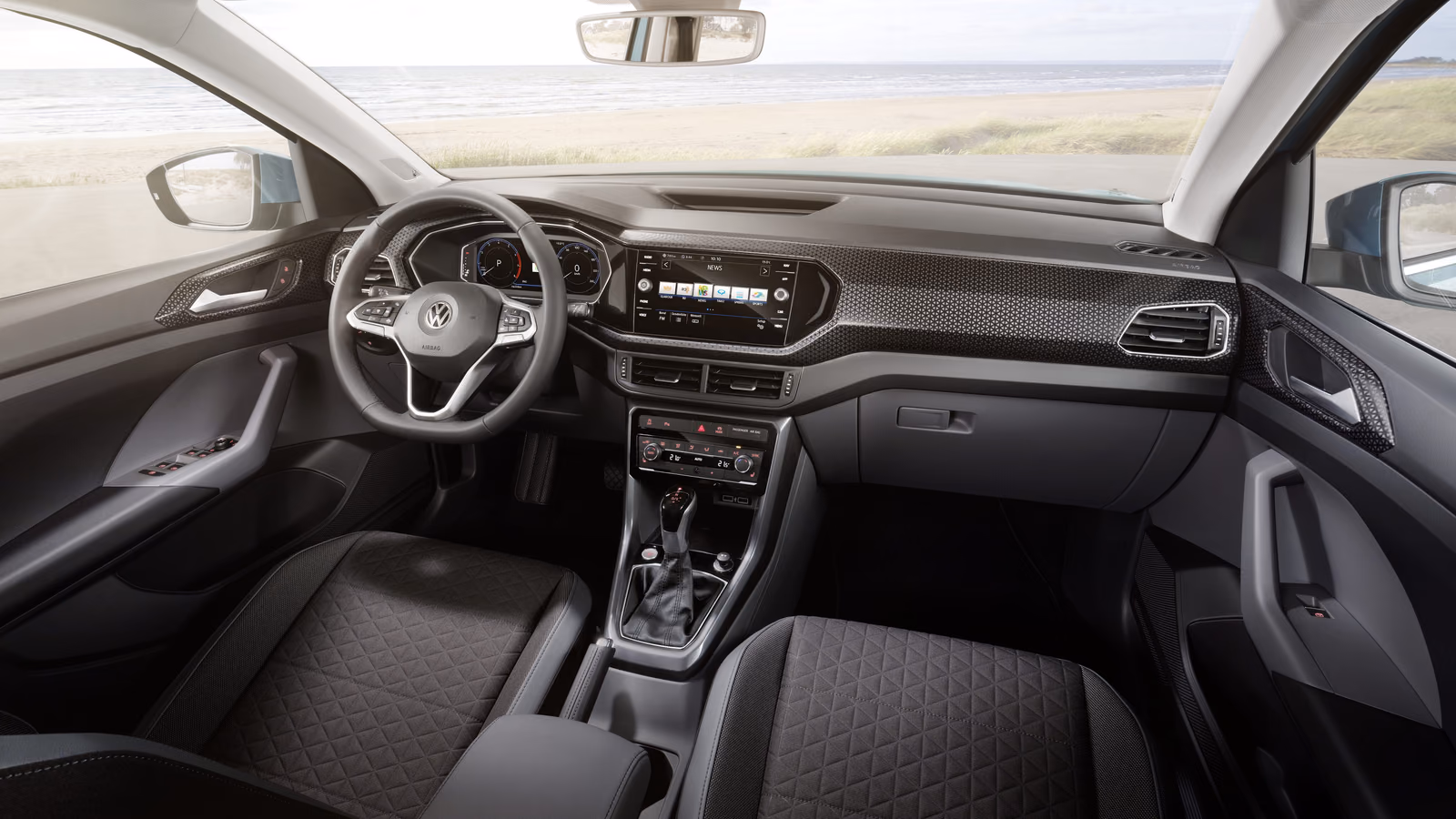 Передняя панель Volkswagen T-Cross