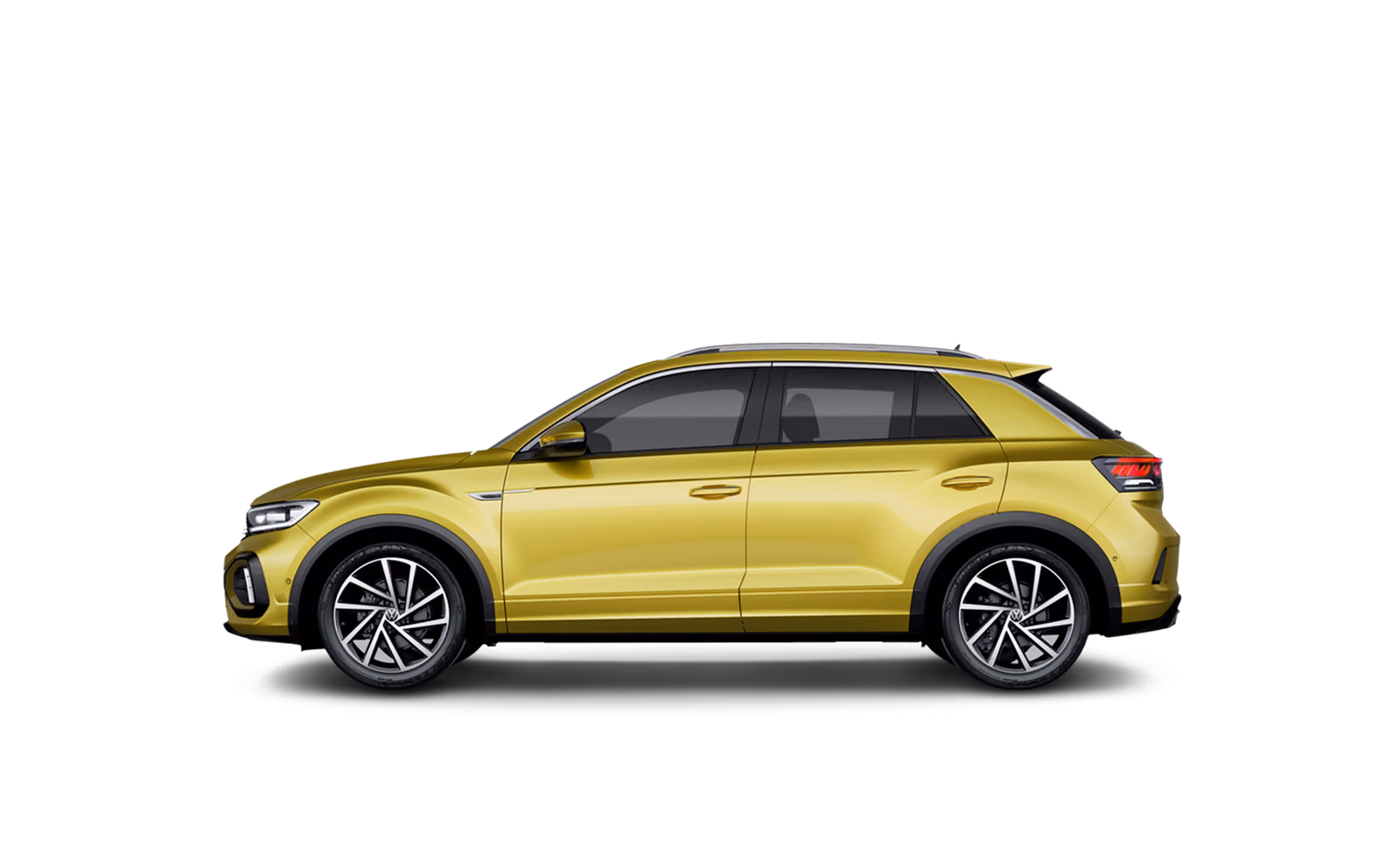 Volkswagen T-Roc в профиль