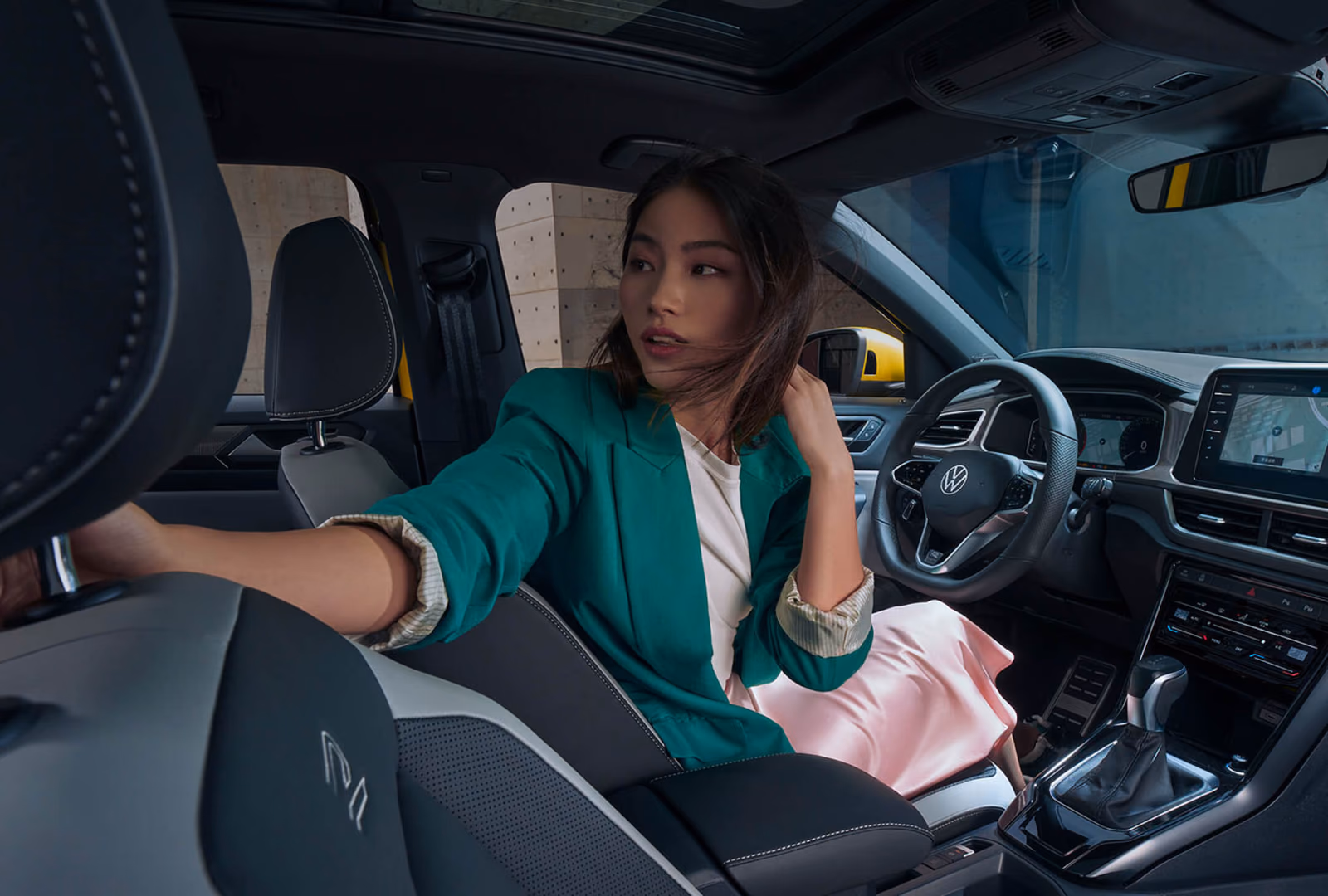 Салон китайского Volkswagen T-Roc