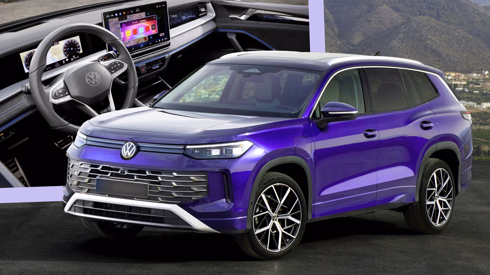 Volkswagen Tayron — вид спереди