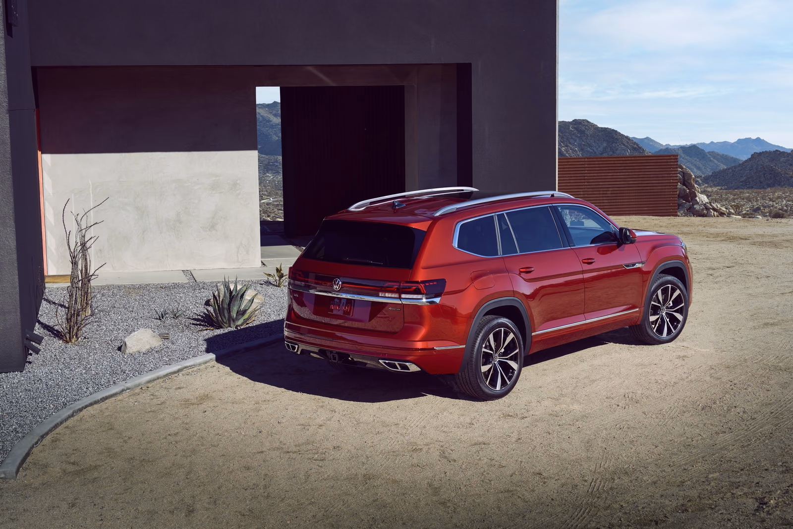 Volkswagen Teramont, вид сзади