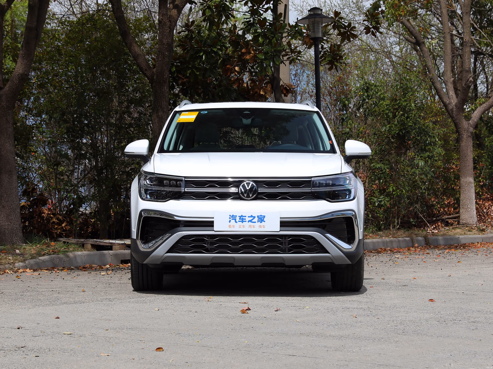 Volkswagen Tharu — вид строго спереди
