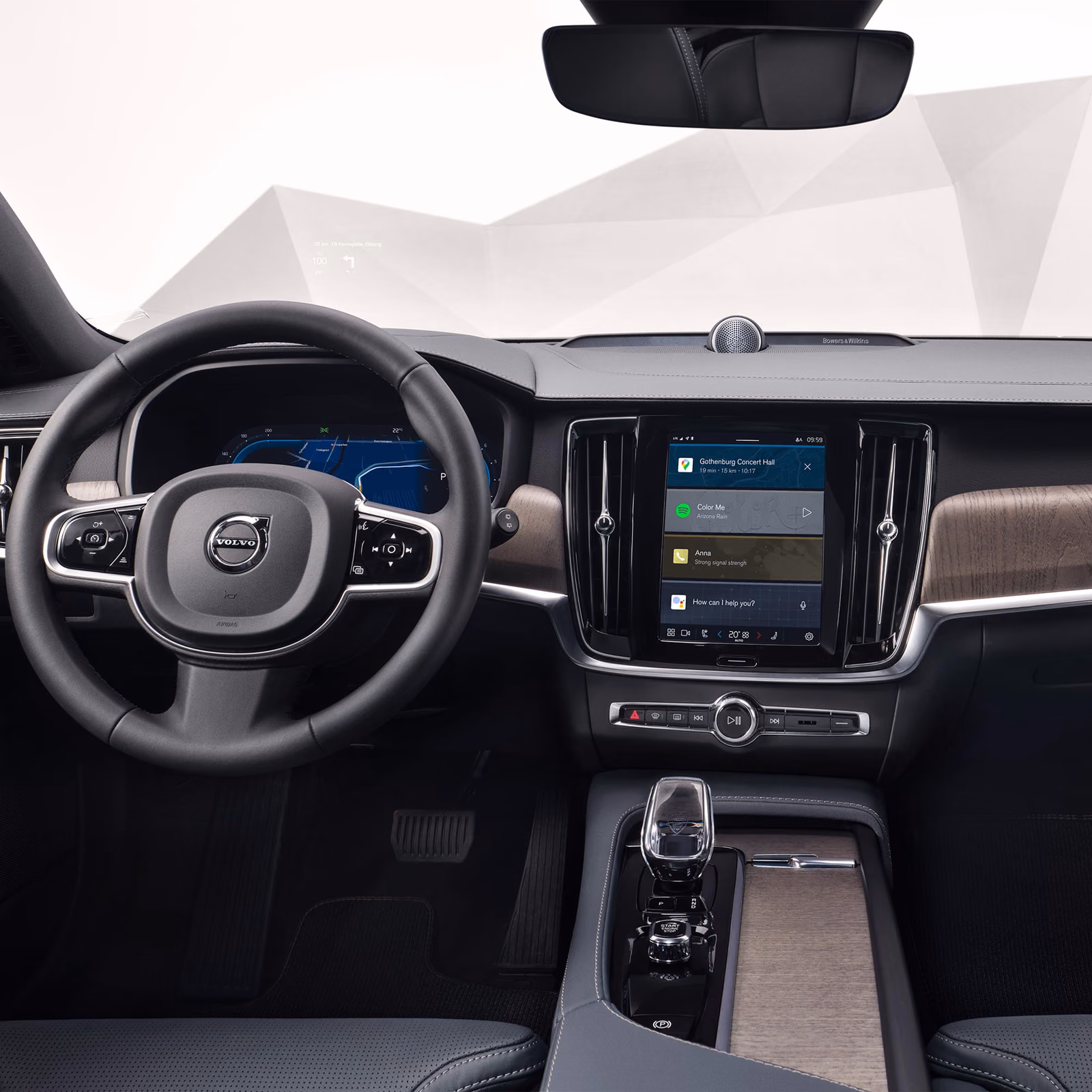 Кокпит Volvo V90 Cross Country