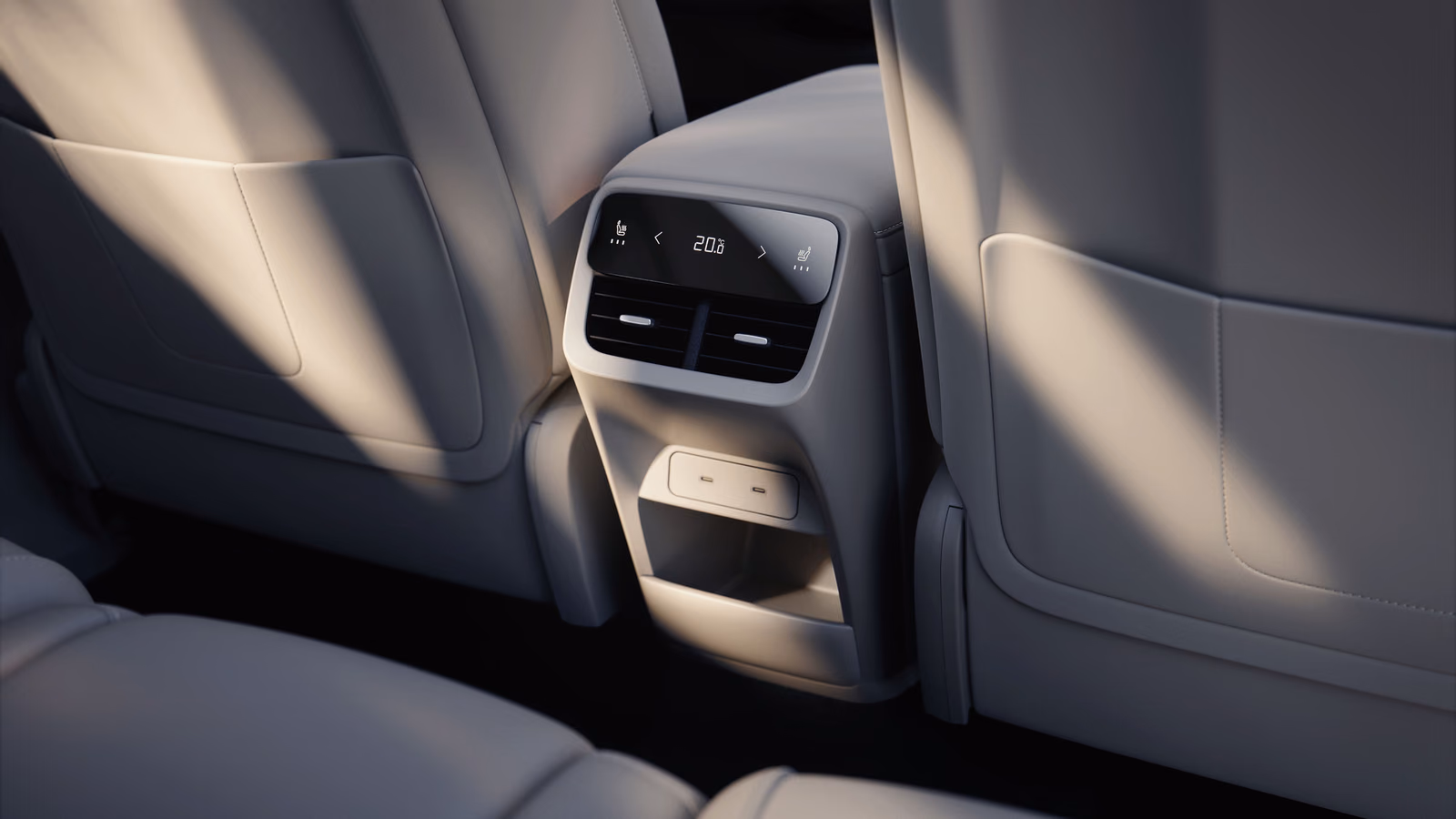 Климатическая панель для задних пассажиров XC70